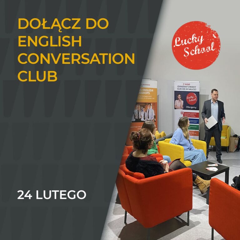 Dołącz do naszego English Conversation Club w Centrum Handlowym Fort Wola!