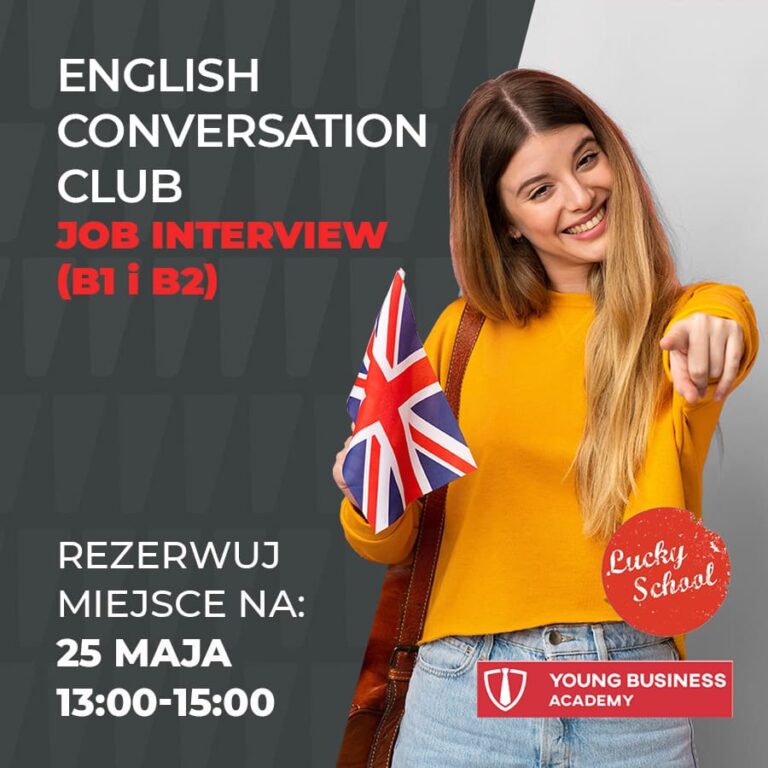 Dołącz do English Conversation Club – JOB INTERVIEW (B1 i B2)