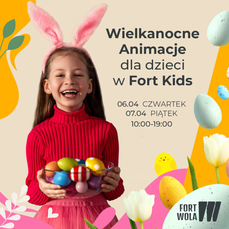 Wielkanocne Animacje dla dzieci w Fort Kids