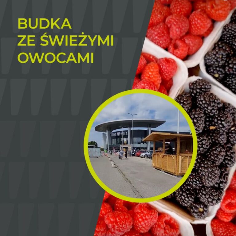 Budka z owocami