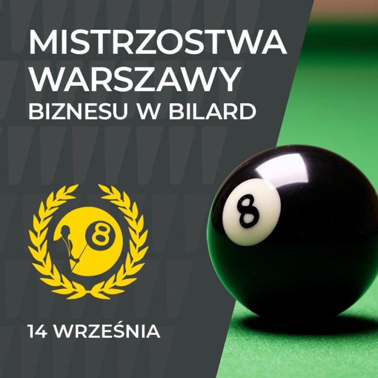 Mistrzostwa Warszawy Biznesu w Bilard