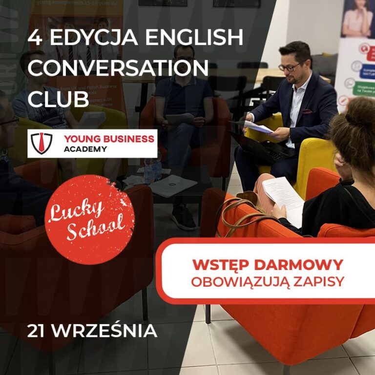 Zapraszamy na IV edycję English Conversation Club