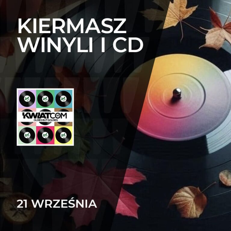 Zapraszamy na kolejną edycję Kiermaszu winyli i CD.