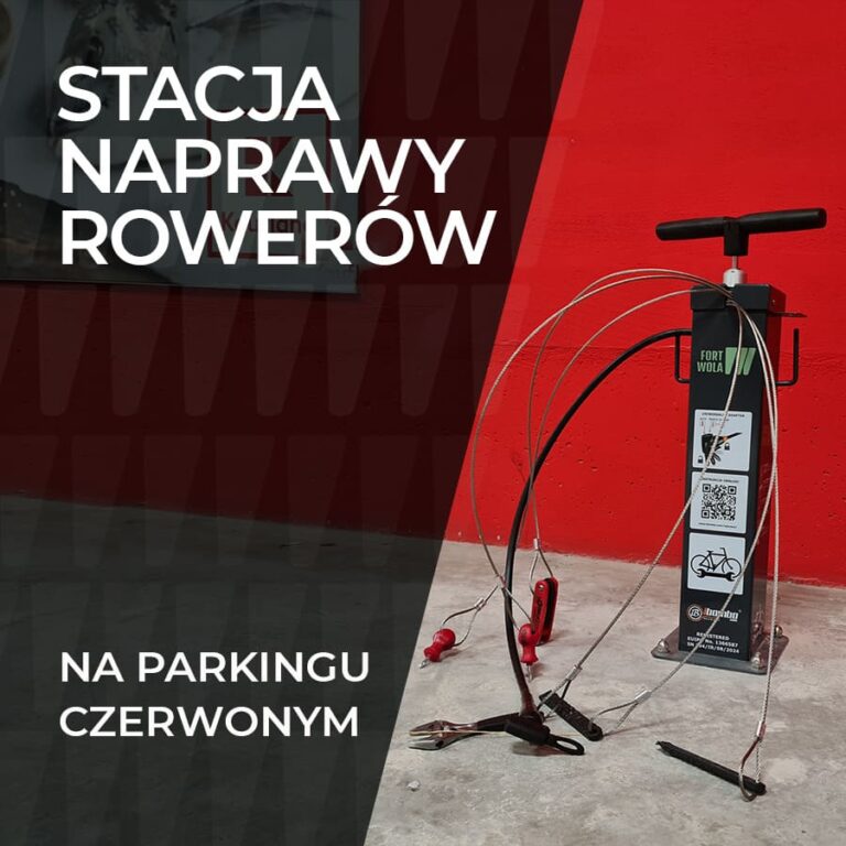 Stacja naprawy rowerów