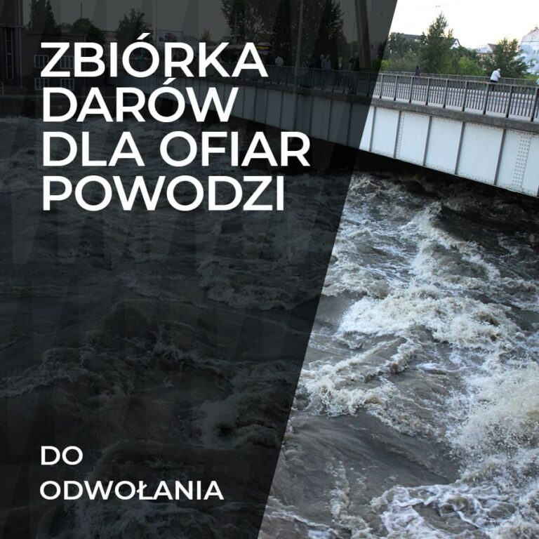 Zbiórka darów dla ofiar powodzi