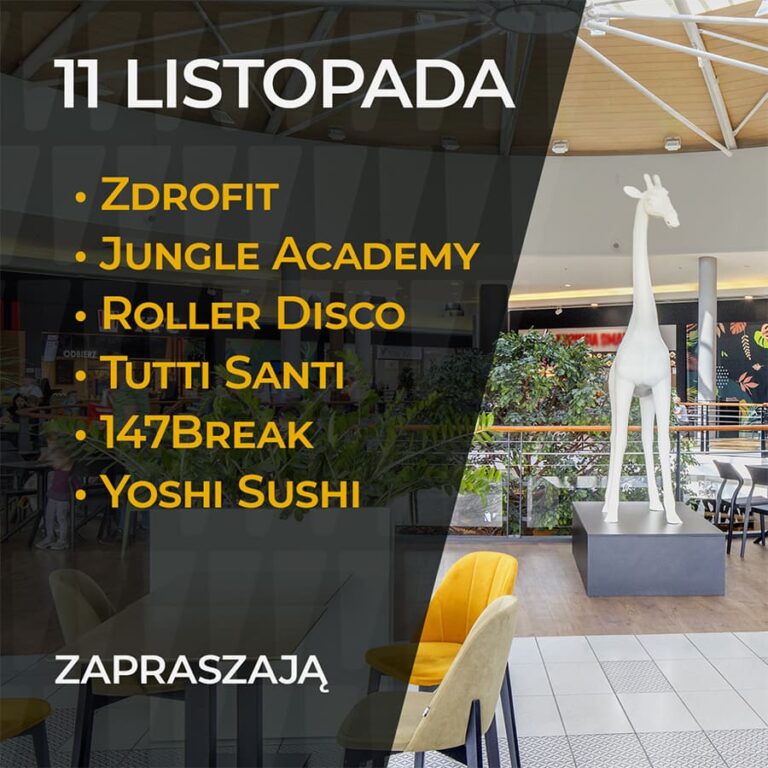 Odwiedź nas 11 listopada!