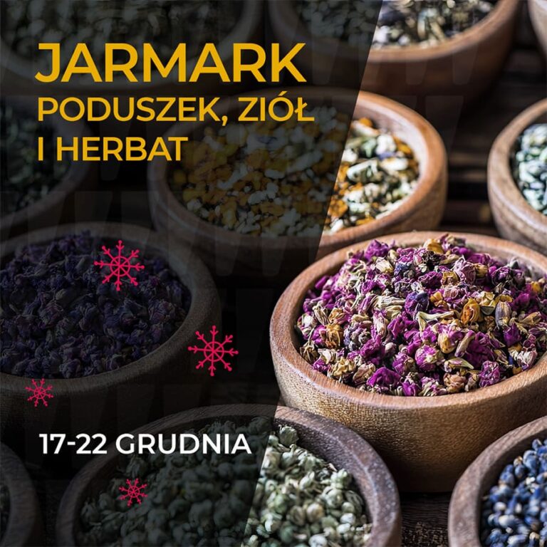 JARMARK PODUSZEK, ZIÓŁ I HERBAT