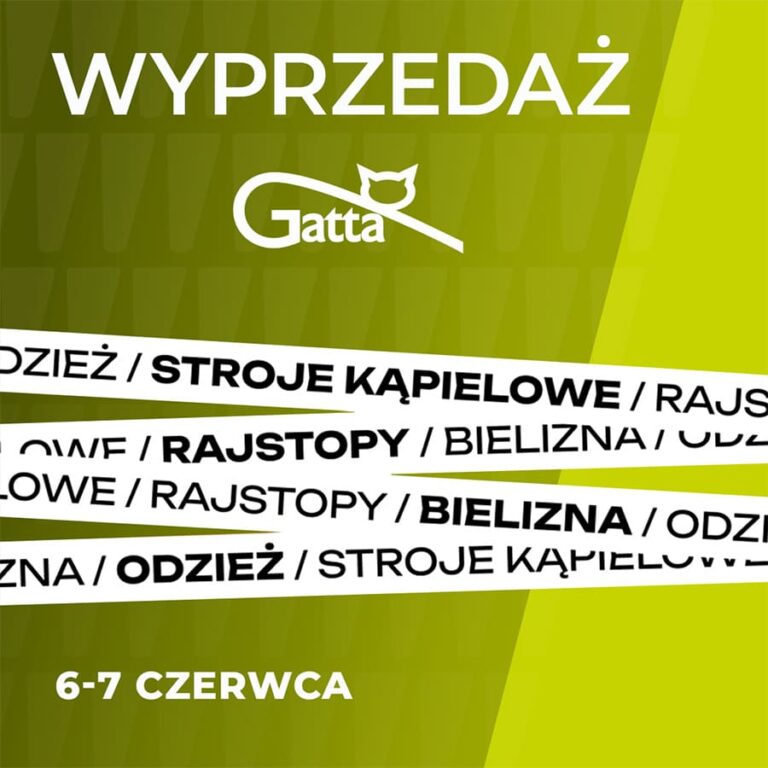 WIELKA WYPRZEDAŻ GATTA